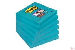 Bloczki 3M POST-IT 76x76mm niebieskie Super Sticky 6x90kartek 70005253284