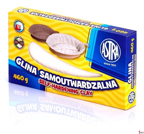 Glina samoutwardzalna Astra 460g - biała, 83810908