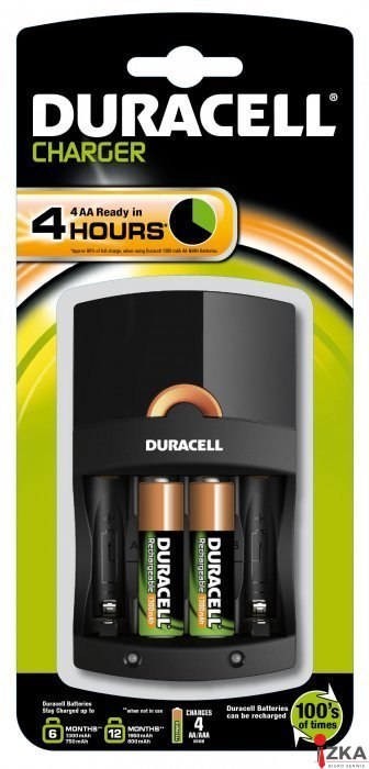 Ładowarka DURACELL CEF14+2AA 1300mAh (4-godz.) 4640123/4640126