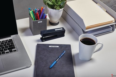 Taśma DYMO D1 - 12 mm x 7 m, czarny / biały - VALUE PACK 10 szt. 2093097 do drukarek etykiet