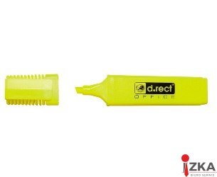 Zakreślacz D.RECT 1128 żółty 121006