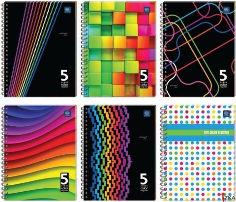 Kołozeszyt A4 100k z kol.regis INTERDRUK