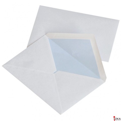 Koperty z klejem OFFICE PRODUCTS, NK, C6, 114x162mm, 75gsm, 50szt., białe