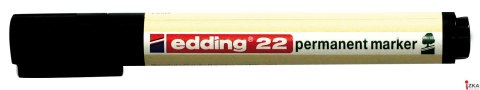 Marker EDDING permanentny ekologiczny ścięta końcówka czarny 22/001/c ed