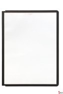 Panele prezentacyjne czarne (5) ramka SHERPA 5606-01 DURABLE