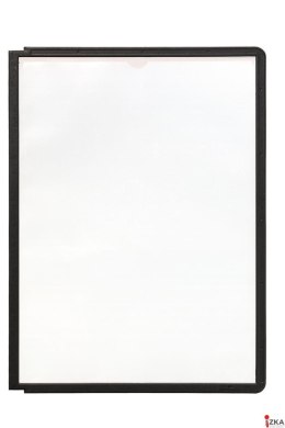 Panele prezentacyjne czarne (5) ramka SHERPA 5606-01 DURABLE