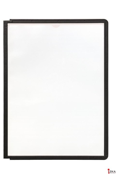 Panele prezentacyjne czarne (5) ramka SHERPA 5606-01 DURABLE