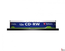 Płyta CD-RW VERBATIM CAKE(10) 700MB x12 43480
