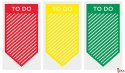 Zakładki indeksujące POST-IT_ (682-TODO), PP, 23,8x43,2mm, 3x20 kart., mix kolorów