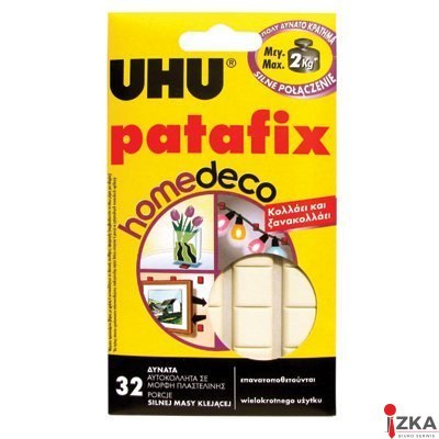 Masa samop.PATAFIX HOMEDECO UHU 40015 do 2kg (32kwadraty)