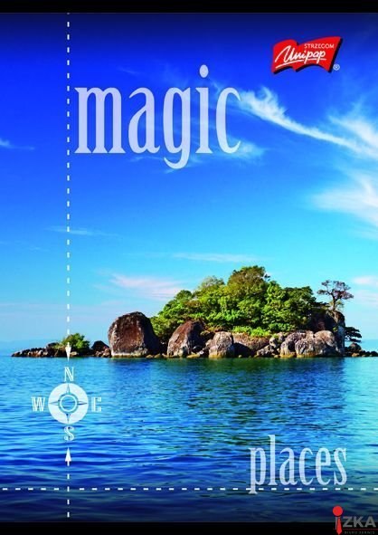 Zeszyt A4 60k li. L UNIPAP laminowany linia