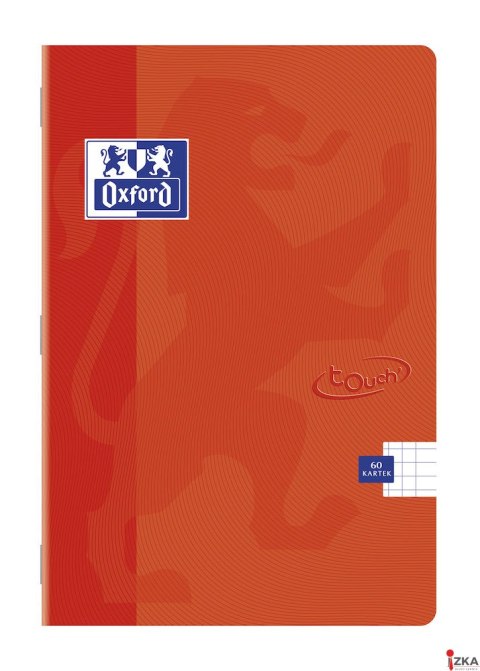 Zeszyt_linia z marginesem Touch A5 32 kartki, OXFORD 400074875 32k