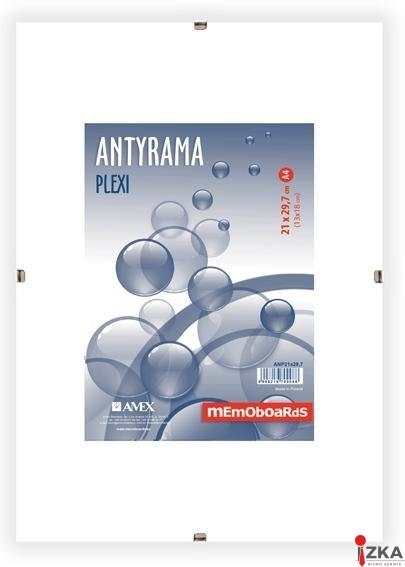 Antyrama plexi 100x150mmm ANP10x15 MEMOBOARDS