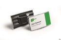 Identyfikator 40x75 mm z kombi klipem Antracy towy 812858 DURABLE