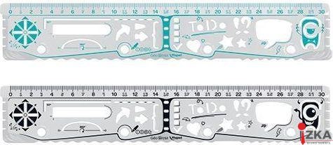 Linijka wielofunkcyjna GEONotes 30cm MAPED 250x10