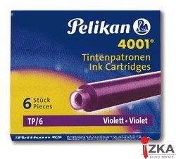 Naboje do piór, krótkie fioletowe 301697 Pelikan