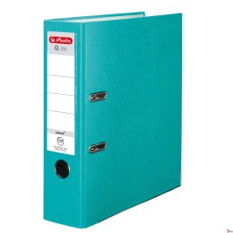 Segregator Q.FILE A4, 8 cm, PP turkus 300023547 HERLITZ