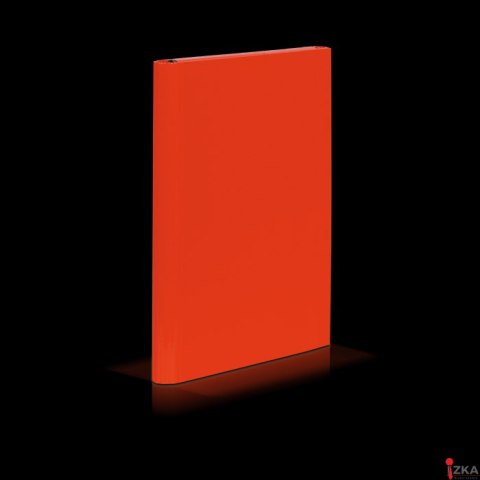 Teczka skrzydłowa z rzepem CARIBIC 4cm czerwona VAUPE, 340/21