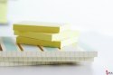 Bloczek samoprzylepny POST-IT (654CY-VP20), 76x76mm, (16+4)x100 kart., żółte, 4 bloczki GRATIS