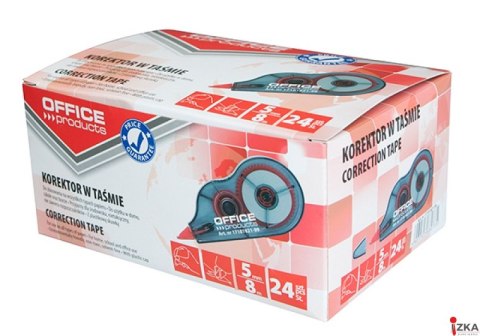 Korektor w taśmie , myszka, 5mmx8m, typu OFFICE PRODUCTS 17101821-99