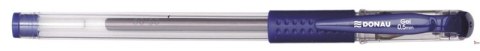 Długopis żelowy z gumką,uchwytem niebieski 0,5mm 7342001-10 DONAU