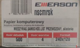 Druk CMR międzynarodowy składanka 500skł. warstw 4 NSCMRSK EMERSON
