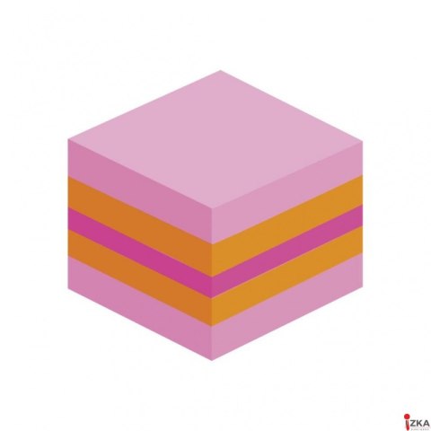 Mini Kostka samoprzylepna POST-IT_ (2051P), 51x51mm, 1x400 kart., różowa