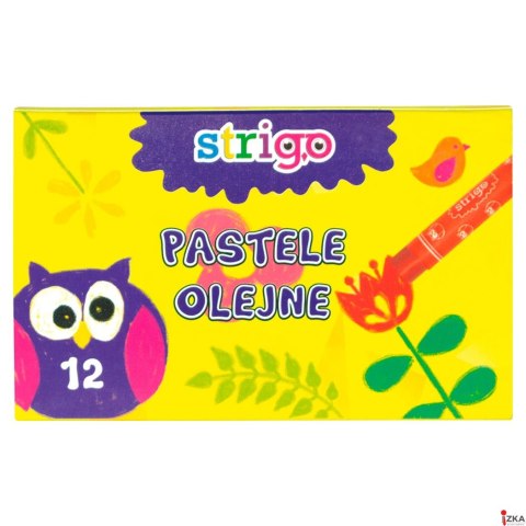 Pastele olejne 12 kolorów STRIGO SSC027 Pastele olejne 12 kolorów STRIGO SSC027