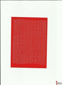 CYFRY samop. 1cm (8) niebieski ARTDRUK