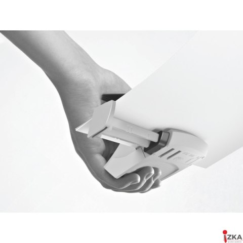 Dziurkacz Mini metalowy Leitz WOW, turkusowy, 10 lat gwarancji, 10 kartek 50601051