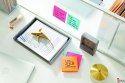 Bloczek samoprzylepny POST-IT_ Super Sticky w linie (675 - 6SSUC), 100x100mm, 6x90 kart., żółty