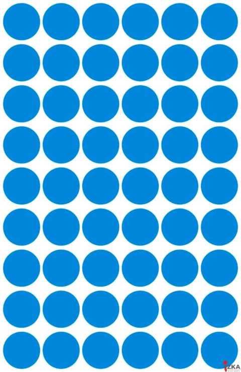 Kółka do zaznaczania niebieskie 3142 Q12 5 ark. Avery Zweckform