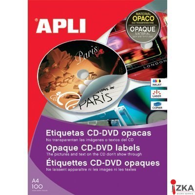 Etykiety 10294 Q114 CD perman entna (100ark-300szt) APLI