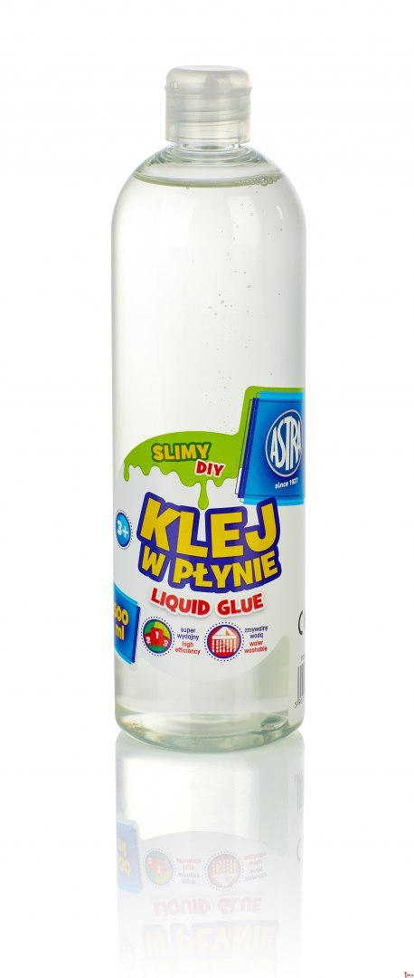 Klej w płynie transparentny 500 ml ASTRA, 401118006