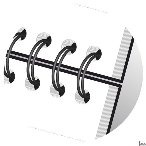 Kołonotatnik A4 80 kartek, kratka / tagi, STUDENT EASYNOTES, OXFORD, 400019526