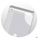 Kołonotatnik A4 80 kartek, kratka / tagi, STUDENT EASYNOTES, OXFORD, 400019526