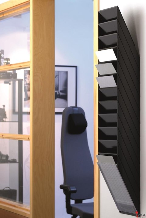 Pojemnik FLEXIBOXX A4 12 pion.poj czarne 1709763060