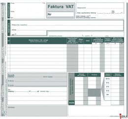 122-2E Faktura VAT brut.2/3 A4 (uproszcz.)MICHALCZYK i PROKOP