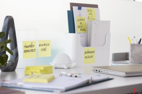 Bloczek_samoprzylepny POST-IT_ Super sticky Z-Notes (R330-12SS-CY), 76x76mm, 1x90 kart., żółty