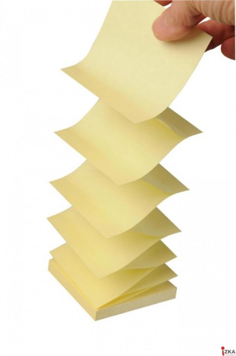 Bloczek_samoprzylepny POST-IT_ Super sticky Z-Notes (R330-12SS-CY), 76x76mm, 1x90 kart., żółty