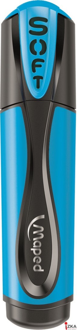Zakreślacz FLUO PEPS ULTRA SOFT niebieski pudełko 746030 MAPED Zakreślacz FLUO PEPS ULTRA SOFT niebieski pudełko 746030 MAPED