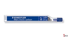 Grafity Mars micro carbon, 0.7 mm, na papier, tw. 2B, Staedtler S 250 07-2B