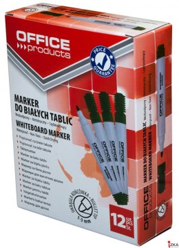 Marker do tablic , okrągły, 1-3mm (linia), zielony, typu OFFICE PRODUCTS 17071411-02