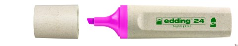Zakreślacz ekologiczny EDDING różowy 24/009/r ed