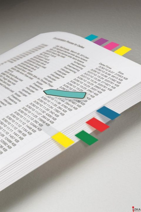 Zestaw promocyjny zakładek POST-IT_ (683-VAD1), PP, 12x43/12x43mm, 8x20/ strzałka 2x20 kart., mix kolorów, 2 opak