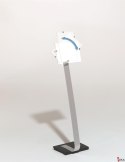 CRYSTAL SIGN stand A4 tablica informacyjna A4 Srebrny 481823 DURABLE