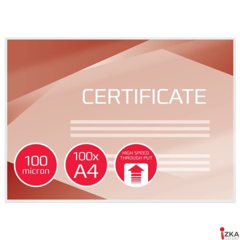 Folia do laminacji HighSpeed, A4, 100 mic, 100 szt., 3747525, GBC