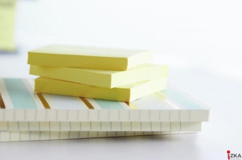 Bloczek samoprzylepny POST-IT_ Super Sticky (622-12SSCY-EU), 46,7x46,7 mm, 12x90 kart., żółty