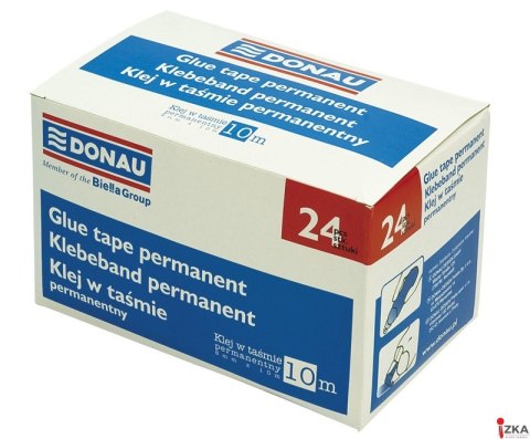 Klej w taśmie DONAU, permanentny, 8mmx10m, 7608001PL-99