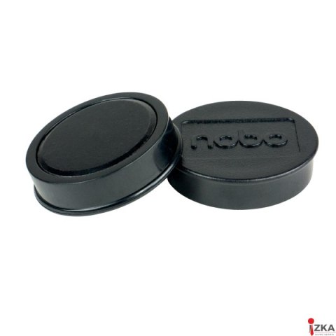 Magnesy do tablic 38 mm (1,5 kg), czarne, , 10 szt. Nobo 1915305